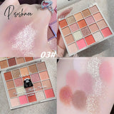 Palette Pearly Eyeshadow Glitter Earth Color Eyeshadows Shiny Eye Shadow Pallet Makeup Pigmentos