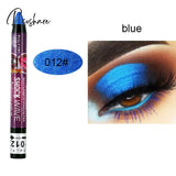 Pearlescent Eyeshadow Pen 12 Colors Lasting Waterproof Not Blooming Shiny Glitter Silkworm Gel Eye