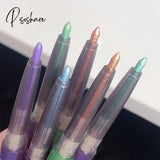 Pearlescent Highlighter Eyeshadow Liner Glitter Shimmer Natural High Gloss Pen Metallic Satin Lying