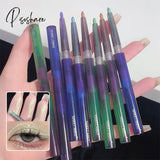 Pearlescent Highlighter Eyeshadow Liner Glitter Shimmer Natural High Gloss Pen Metallic Satin Lying