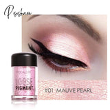 Pisoshare 18 Colors Glitter Eye Shadow Loose Powder Shimmer Pigment Eyeshadow Makeup 1