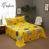 Pisoshare 1Pc Bed Sheet Coverlet Double Single King Queen Size Dustproof Four Seasons Universal