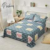 Pisoshare 1Pc Bed Sheet Coverlet Double Single King Queen Size Dustproof Four Seasons Universal