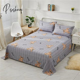 Pisoshare 1Pc Bed Sheet Coverlet Double Single King Queen Size Dustproof Four Seasons Universal