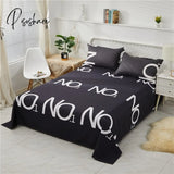 Pisoshare 1Pc Bed Sheet Coverlet Double Single King Queen Size Dustproof Four Seasons Universal