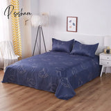 Pisoshare 1Pc Bed Sheet Coverlet Double Single King Queen Size Dustproof Four Seasons Universal