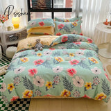 Pisoshare 1Pc Ins Style Duvet Cover/ Quilt Cover Bedclothes Bed Sheet Single Double Queen King Size