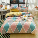 Pisoshare 1Pc Ins Style Duvet Cover/ Quilt Cover Bedclothes Bed Sheet Single Double Queen King Size