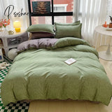 Pisoshare 1Pc Ins Style Duvet Cover/ Quilt Cover Bedclothes Bed Sheet Single Double Queen King Size