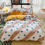 Pisoshare 1Pc Ins Style Duvet Cover/ Quilt Cover Bedclothes Bed Sheet Single Double Queen King Size