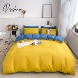 Pisoshare 1Pc Ins Style Duvet Cover/ Quiltcover Solid Color Bedclothes Single Double Queen King