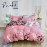 Pisoshare 1Pc Nordic Simple Duvet Cover/ Quilt Cover Bedclothes Bed Sheet Single Double Queen King