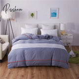 Pisoshare 1Pc Nordic Simple Duvet Cover/ Quilt Cover Bedclothes Bed Sheet Single Double Queen King