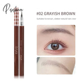 Pisoshare 1Pc Water Liquid Eyebrow Pencil Waterproof Long Lasting No Blooming Eyeliner Lying