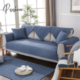 Pisoshare 1Pcs Cotton Sofa Cover Modern Non-Slip Corner Couch Covers For Living Room 3 Seater