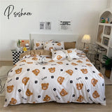 Pisoshare 22 Colors Bedroom Modern Comforter Pillowcase Kids Home Textile Soft Bed Linen Bedding