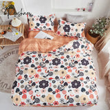 Pisoshare 3/4 Pcs Cute Cartoon Kids Bedding Sets For Girl Duvet Cover Set Pillowcase Woman Adult