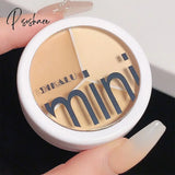 Pisoshare 3-Color Concealer Palette Cream Long Lasting Cover Dark Circles Acne Pores Shading