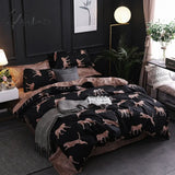 Pisoshare 3Pc Bedding Set For Bedroom Soft Bedspreads Double Bed Home Comefortable Duvet Cover