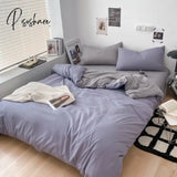 Pisoshare 4-Piece Queen Bedding Set King Quilt Cover Duvet Bed 150/180/200 Duvetcover&2Pcs