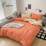 Pisoshare 4-Piece Queen Bedding Set King Quilt Cover Duvet Bed 150/180/200 Duvetcover&2Pcs