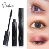 Pisoshare 4D Silk Fiber Lash Mascara Waterproof Long Lasting Extension Eyelashes Lengthening