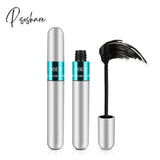 Pisoshare 4D Silk Fiber Lash Mascara Waterproof Long Lasting Extension Eyelashes Lengthening