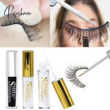 Pisoshare 5Ml False Eyelash Glue Adhesive Transparent White Dark Black Waterproof Cosmetic Tool