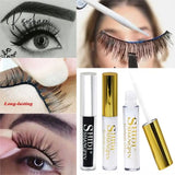 Pisoshare 5Ml False Eyelash Glue Adhesive Transparent White Dark Black Waterproof Cosmetic Tool