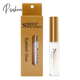 Pisoshare 5Ml False Eyelash Glue Waterproof Quick Drying Adhesive Fake Lash Clear Black Eyelashes