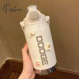 Pisoshare 950Ml/1200Ml Large Capacity Vacuum Flask Thermos Water Bottle Stainless Steel Tumbler