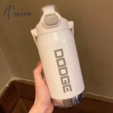 Pisoshare 950Ml/1200Ml Large Capacity Vacuum Flask Thermos Water Bottle Stainless Steel Tumbler