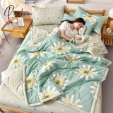 Pisoshare Air Condition Summer Quilt Comforter Light Weight Smooth High Quality Children Adult