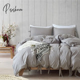 Pisoshare American Size Bowknot Lace Up Duvet Cover Set Queen Butterfly Bowtie Twin King Blanket