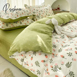 Pisoshare Bedding Set 2 Bedrooms Sheet Duvet Cover Linens Bedspread Euro Nordic 150 Bedspreads For