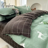 Pisoshare Bedding Set 2 Bedrooms Sheet Duvet Cover Linens Bedspread Euro Nordic 150 Bedspreads For