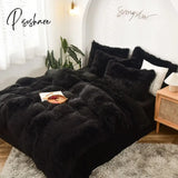 Pisoshare Bedding Set Luxury Winter Warm Thicken Mink Fleece Duvet Cover Bed Sheet And Pillowcases