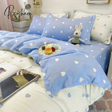 Pisoshare Bedroom Bed Sheet Feather Quilt Cover Bedspread Bedding Set 150 X200 220 X 240 Flower