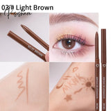 Pisoshare Black Brown Quick-Drying Eyeliner Waterproof Liquid Gel Pen Long Lasting Smooth Pencil