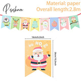 Pisoshare Christmas Banner Garland Merry Decoration For Home Navidad Noel Ornaments Xmas Decor New