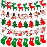 Pisoshare Christmas Banner Garland Merry Decoration For Home Navidad Noel Ornaments Xmas Decor New