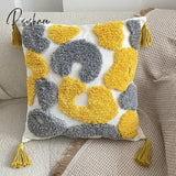 Pisoshare Cushion Cover Boho Tuft Pillowcase Geometry Pillow Case Wholesale Home Bedroom Decorative