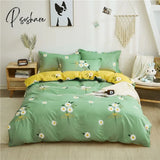 Pisoshare Cute Cartoon Print Duvet Cover 220X240 Lovely Pattern Adults Kids Quilt Ab Double-Sided