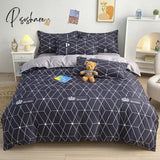 Pisoshare Cute Cartoon Print Duvet Cover 220X240 Lovely Pattern Adults Kids Quilt Ab Double-Sided