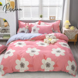 Pisoshare Cute Cartoon Print Duvet Cover 220X240 Lovely Pattern Adults Kids Quilt Ab Double-Sided