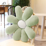 Pisoshare Daisy Throw Pillow Flower Fluffy Sofa Pillows Office Chair Cushion Cute Bedroom Soft