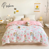 Pisoshare Duvet Cover King Size - Soft Set 1 220X240 Only One Multi / 200X230Cm