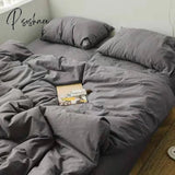 Pisoshare Fashion Bedding Set Hot Checkerboard Boys Girls Single Double Queen Size Flat Sheet Quilt