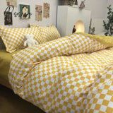 Pisoshare Ins Bedding Set Bed Linen 2 Bedrooms Duvet Cover For Girl Adults Bedspread Flat Sheet