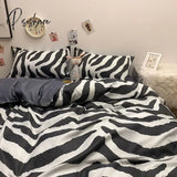 Pisoshare Ins Korean Style Four Pieces Red Cherry Quilt Cover Girls Women Autumn Winter Single Twin